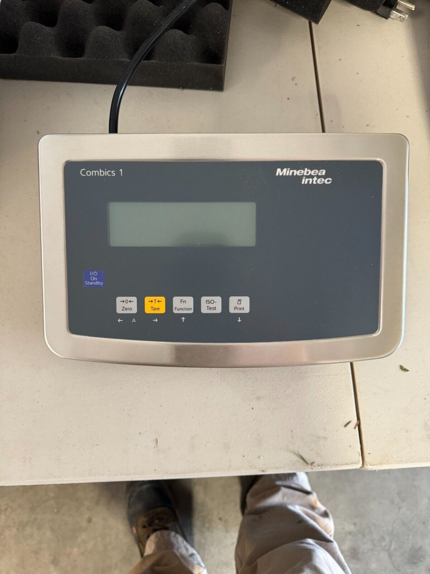 Minebea Intec Combics 1 Scale System 100 lb Capacity, Stainless, Made in USA