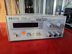 HP E3611A DC Power Supply 0-20V,0-1.5A/0-35V,0-0.85A