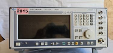 LOCATED in Mexico Rohde & Schwarz SMIQ 03b 3.3GHz Signal Generator