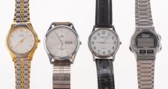 A selection of gentlemen's wristwatches