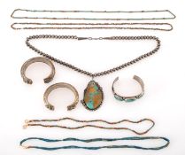A mixed collection of jewellery, includi