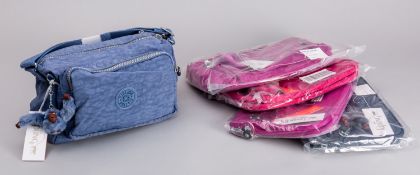 Kipling. A group of three 'Puppy' bags i