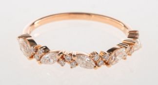 A half eternity style ring,