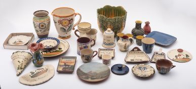 A mixed collection of Devon Pottery ware