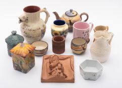 A collection of Devon Pottery wares. Inc