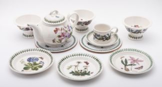 A Portmeirion part tea dinner service, i