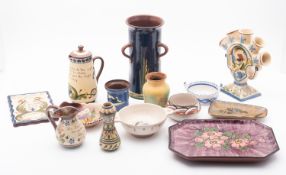A collection of various Devon Pottery. I
