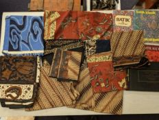 A collection of contemporary Batik panel