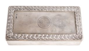 A George IV parcel-gilt silver cased set of eight cut-throat razors,