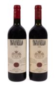 Two bottles of Tiganello 1982. 75cl, 12.5% vol.