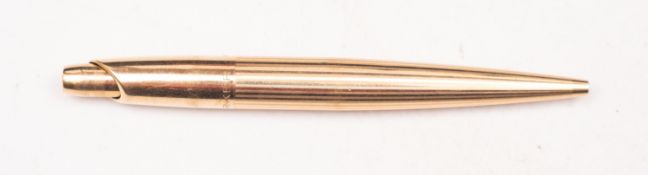 A mid-20th century Parker gold plated no