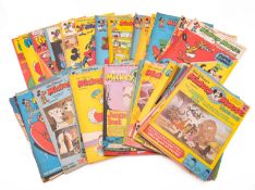 A mixed collection of Mickey Mouse comic