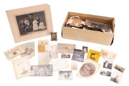 A collection of early 20th Century photographs and negatives.