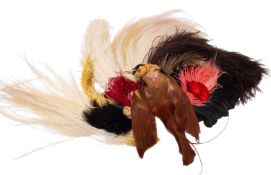 An early 20th Century Bird of Paradise hat piece.