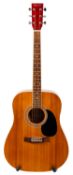A Wesley acoustic guitar, serial number AG360/N.