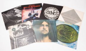 Seven LP albums: by Thin Lizzy, Horslips (The Tain), Faust, Planet Gong,