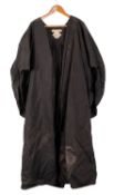 A late 19th/early 20th Century magistrates robe, maker Ede & Son, Chancery Lane.