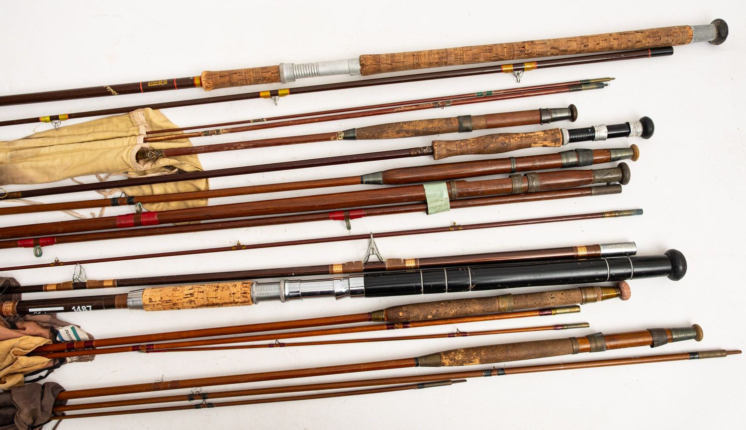 An early 20th Century Hardy Bros, Original Greenheart fly fishing rod. - Image 2 of 2