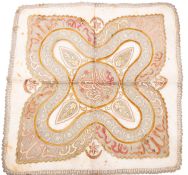 A late 19th/early 20th Century embroidered lace.