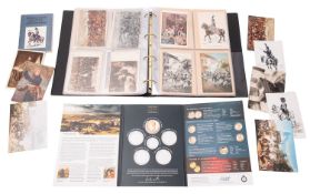 A collection of early 20th Century Napoleon themed postcards.