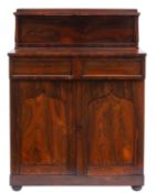 An Early Victorian rosewood Chiffonier.