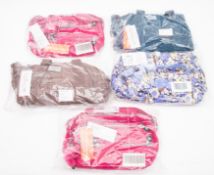 Kipling. A group of five small handbags,