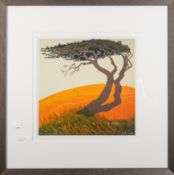 After Ted Atkinson (British, 1929 - 2016) - 'Analogue' - Limited edition aquatint 12/65 - 33.