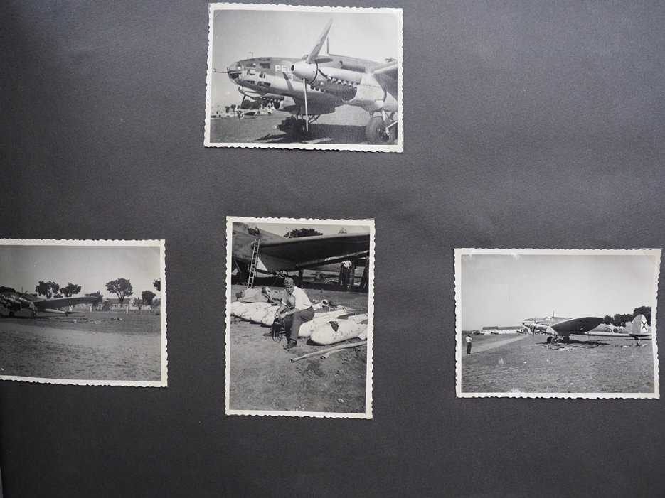 Luftwaffe: 2 Fotoalben des Leutnant und Führers des Nachtjagdkommandos im Jagdgeschwader 132 „Richt - Image 7 of 9