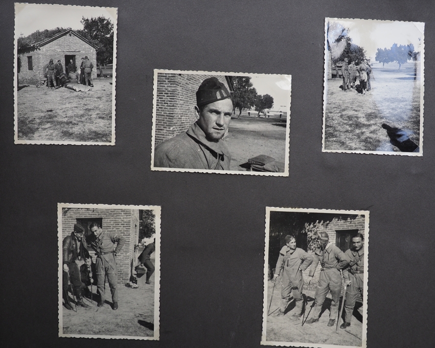Luftwaffe: 2 Fotoalben des Leutnant und Führers des Nachtjagdkommandos im Jagdgeschwader 132 „Richt - Image 4 of 9
