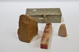 Two Shoushan Stone Seals