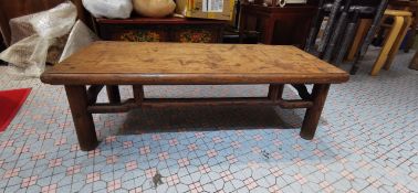 A Hardwood Kang Table, Late Qing dynasty