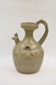 A Celadon Ewer, probably Jin dynasty