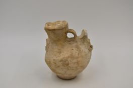 A White Pottery Jar