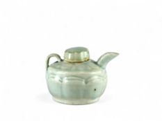 A Small Qingbai Ewer and Cover, Song dynasty
