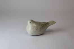 A Straw-glazed Figure of Dove, by Fei Cheng Wu, 1950s