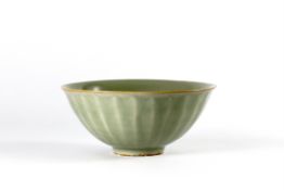 A Longquan Celadon Lotus Bowl, Southern Song dynasty