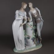 Große Porzellanfigurengruppe "Romeo und Julia / Romeo y Julieta/ Romeo and Juliet" - Lladro, Spanie