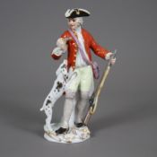 "Jäger mit Rebhuhn" - Meissen, Modell-Nr. 60248 aus den "Cris de Paris/Pariser Ausrufer", Entwurf: