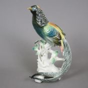 "Paradiesvogel" - Karl Ens, Volkstedt-Rudolstadt, Porzellan, polychrome Unterglasurbemalung, natura