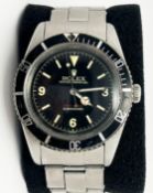Rolex Submariner c 1955/59 Vintage Ref. 6538/6536 Men's Watch with Bracelet