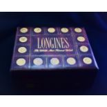 Longines Vintage Watch Presentation Box - C1960's Maroon