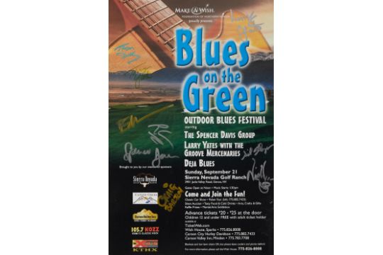 A Group of Blues/Rock/Beat Music & Spencer Davis-Related Posters Approx 25 items. - Image 10 of 15