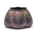 JACQUES SICARD FOR WELLER POTTERY CO. BOWL Zanesville, Ohio, c. 1905, signed on side 'Sicard Wel...