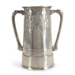 DAVID VEASEY (ACTIVE 1900-1920) FOR LIBERTY AND COMPANY TUDRIC LOVING CUP England, c. 1910, pewt...