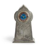 DAVID VEASEY (ACTIVE 1900-1920) FOR LIBERTY & COMPANY 'TREE OF LIFE' TUDRIC CLOCK England, early...