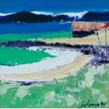 John Lowrie Morrison (British, born 1948) 'North End, Iona - Looking to Erraid'