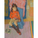 Denis Peploe RSA (1914-1993) Portrait of Zoe