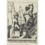 Sir David Young Cameron RA RSA RWS RSW RE (British, 1865-1945) Group of 8 etchings to include: l...