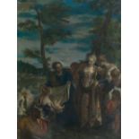 John Bulloch Souter (British, 1890-1972), After Veronese 'Finding of Moses'