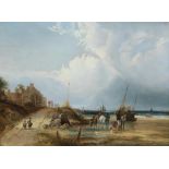 Circle of William Joseph Shayer (British, 1811-1891) Morning, South Devon